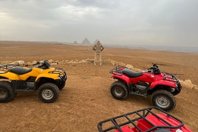 ATV Quad Bike Ride At GIZA Pyramids & BBQ Dinner. - What to Expect