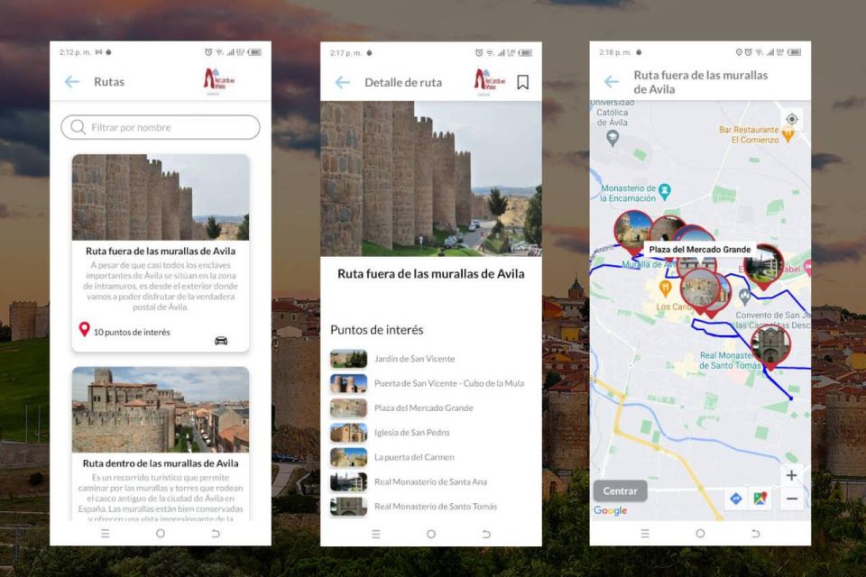 Avila Self-Guided Tour App With Multilingual Audio Guide - Customer Reviews