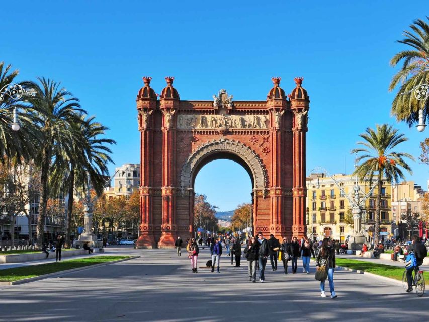 Barcelona Highlights Small Group Half-Day Tour With Pickup - Transportation and Guides