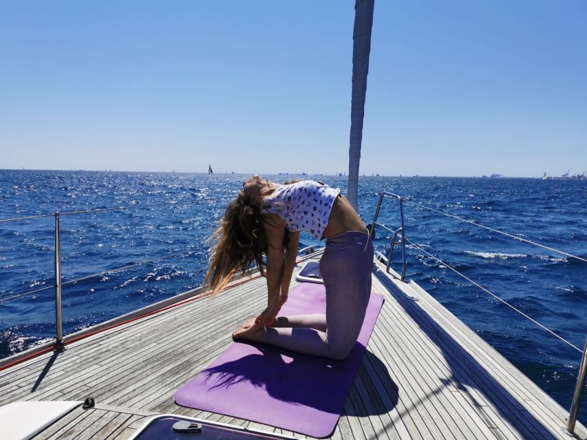 Barcelona: Nautical Namaste Yoga Session and Sailing Trip - Sailing and Yoga Highlights