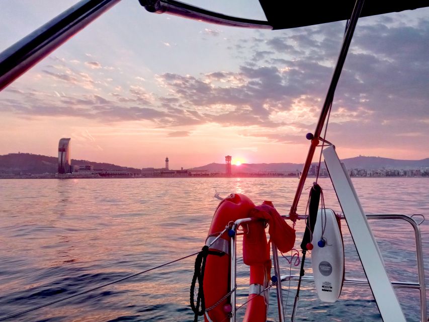 Barcelona: Sunset Sailing Tour With Open Bar & Snacks - Location and Product Information
