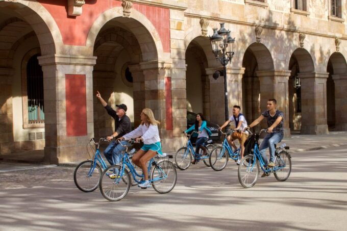 Barcelona Tapas 3-Hour Bike Tour - Itinerary