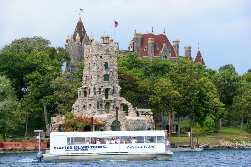Boldt Castle and Two Nation Tour - Boat Cruise Experience
