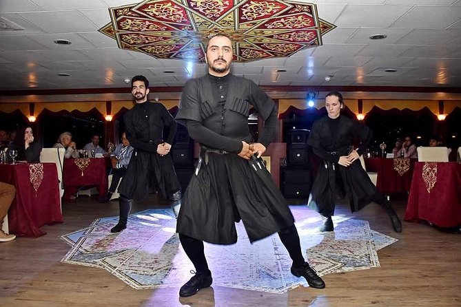 Bosphorus Dinner Cruise & Authentic Turkish Night Shows Pick-up Included - Whirling Dervishes Performance
