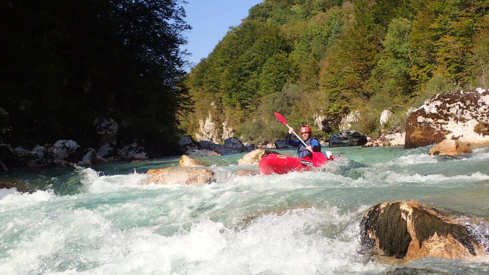 Bovec: Whitwater Kayaking on the SočA River / Small Groups - Location and Identification