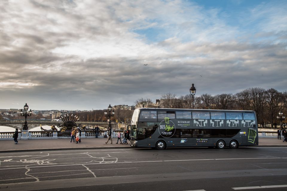 Bus Tour of Champs Elysées With 3-Course Dinner & Champagne - Customer Reviews