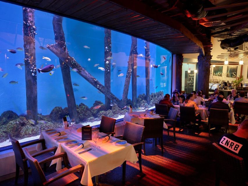 Cairns: Night at the Aquarium Guided Tour & 2 Course Dinner - Optional Dinner Experience