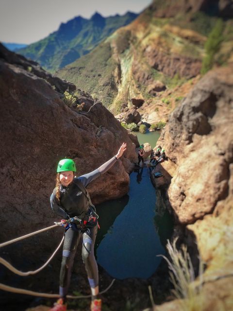 Canyoning in the Rainbow Mountain Gran Canaria - Experience Highlights