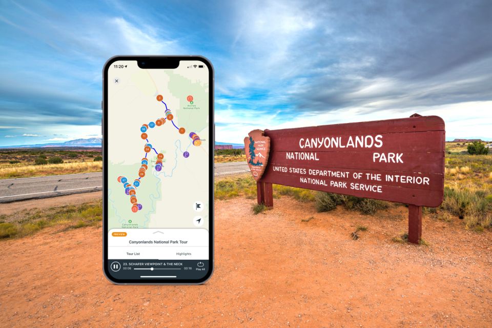 Canyonlands National Park: Self-Guided Audio Driving Tour - Logistics and Meeting Point