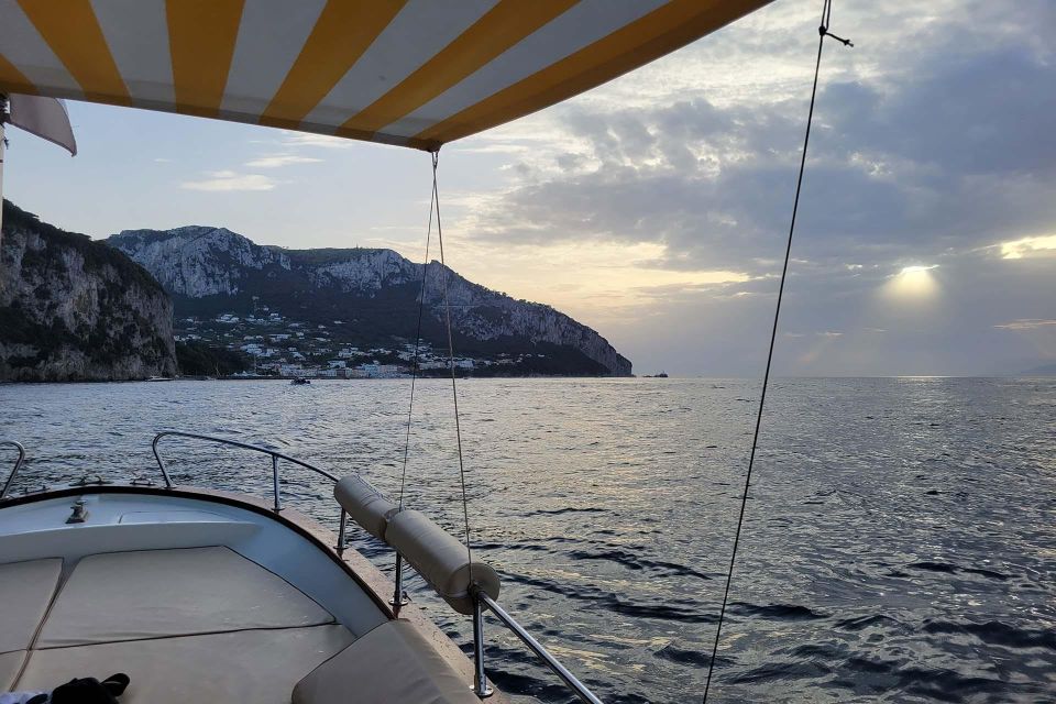 Capri: Sunset Boat Tour With Aperitif - Meeting Point Details