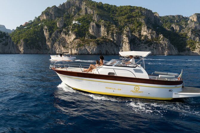 Capri Tour From Sorrento 28ft Classic Boat