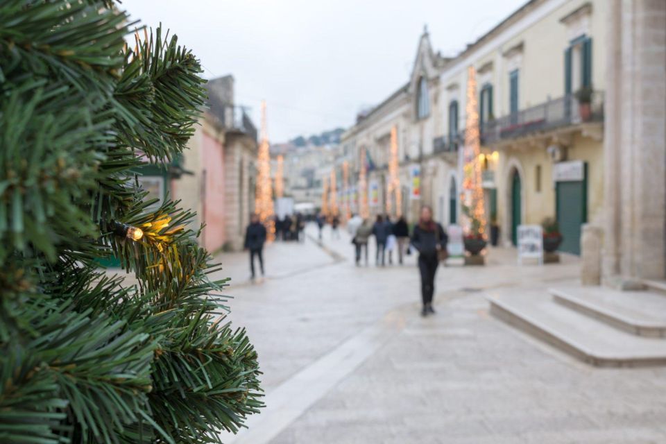 Christmas Exploration of Matera Walking Tour - Booking Flexibility