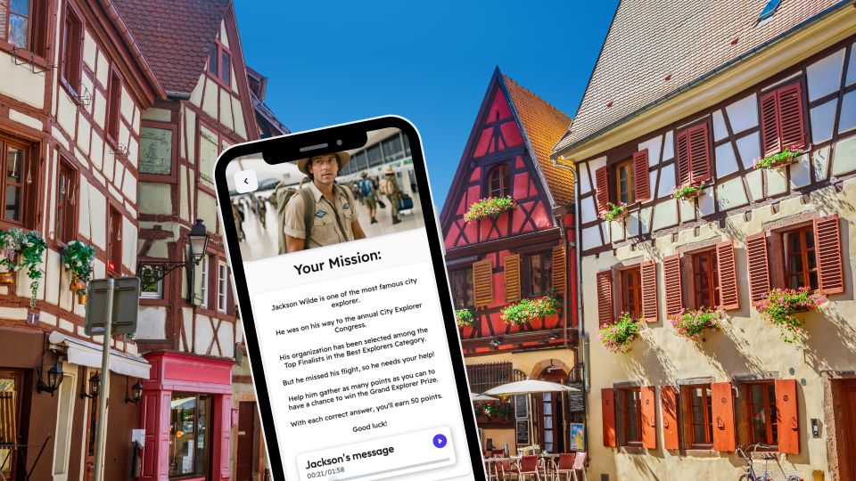 Colmar: City Exploration Game and Tour on Your Phone - Locations, App Availability, and Inclusions