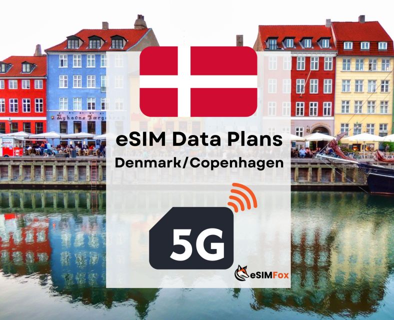 Copenhagen : Esim Internet Data Plan for Denmark 4g/5g - Booking Process and Payment