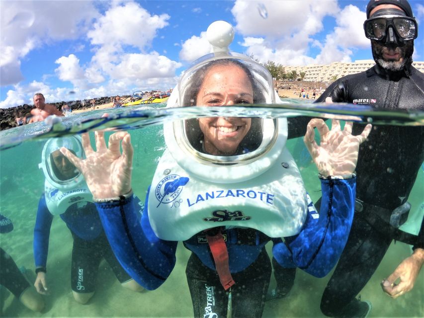 Costa Teguise : Underwater Sea Trek Experience - Small Group Setting