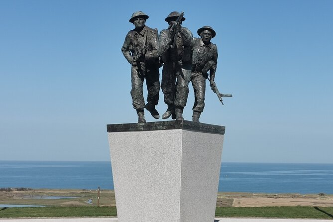 D-Day Gold Beach, Arromanches - Small Group From Caen Abard a Van - Last Words