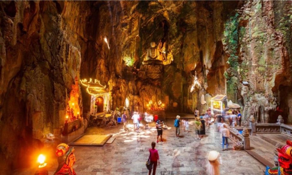Da Nang: Lady Buddha-Marble Mountains-Am Phu Cave Tour - Logistics