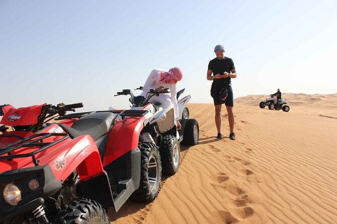 Dubai 1 Hour Singe Quad Bike With Desert Safari Tour & BBQ Dinner - Cancellation Policy