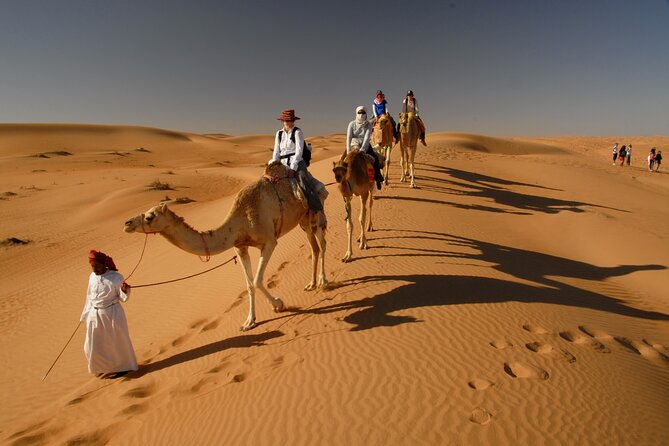 Dubai: Desert Safari With Dinner, Live Show, Camel Ride - Common questions