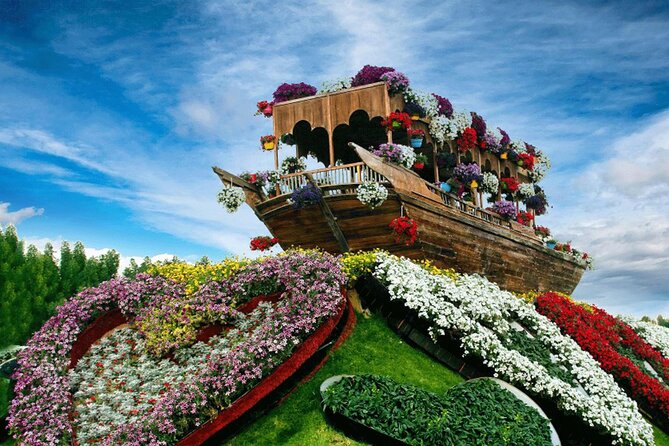 Dubai Miracle Garden Ticket With Transfer - Accessibility and Guidelines