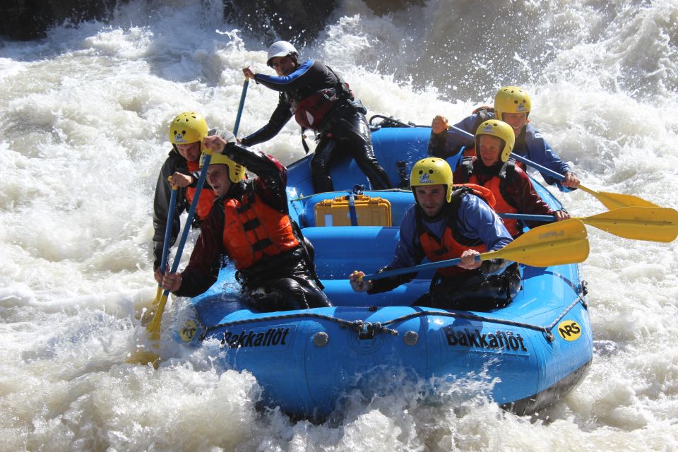East Glacial River Extreme Rafting - Tour Guide Details