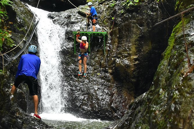 Extreme Waterfall Canyoning in Jaco Beach and Los Suenos - Tractor Ride and Rainforest Hike