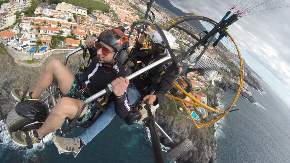 Flight in Paratrike Over the Tenerife South - What to Bring