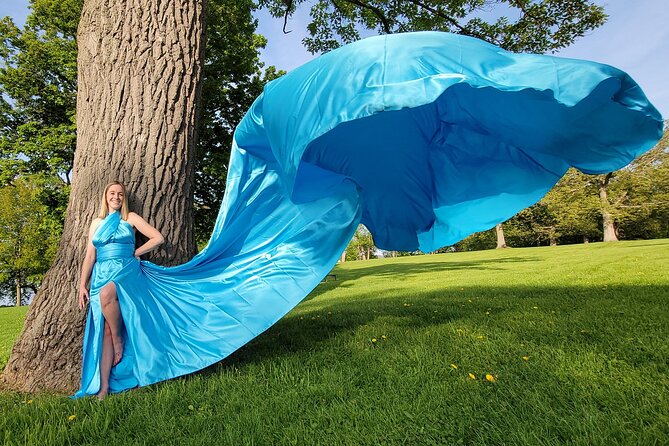 Flying Dress Photo Shoot in Madison WI - Post-Shoot Services and Options
