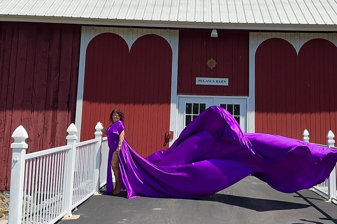 Flying Dress Photo Shoot in Traverse City - Pricing and Inclusions