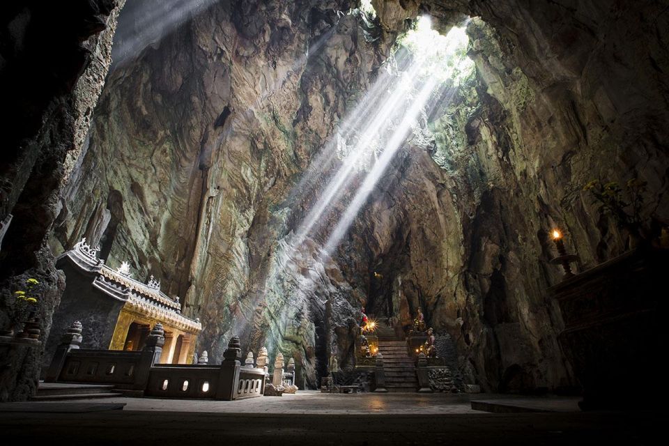 From Hoi An: My Son Sanctuary - Golden Bridge By Private Car - Marble Mountain Exploration