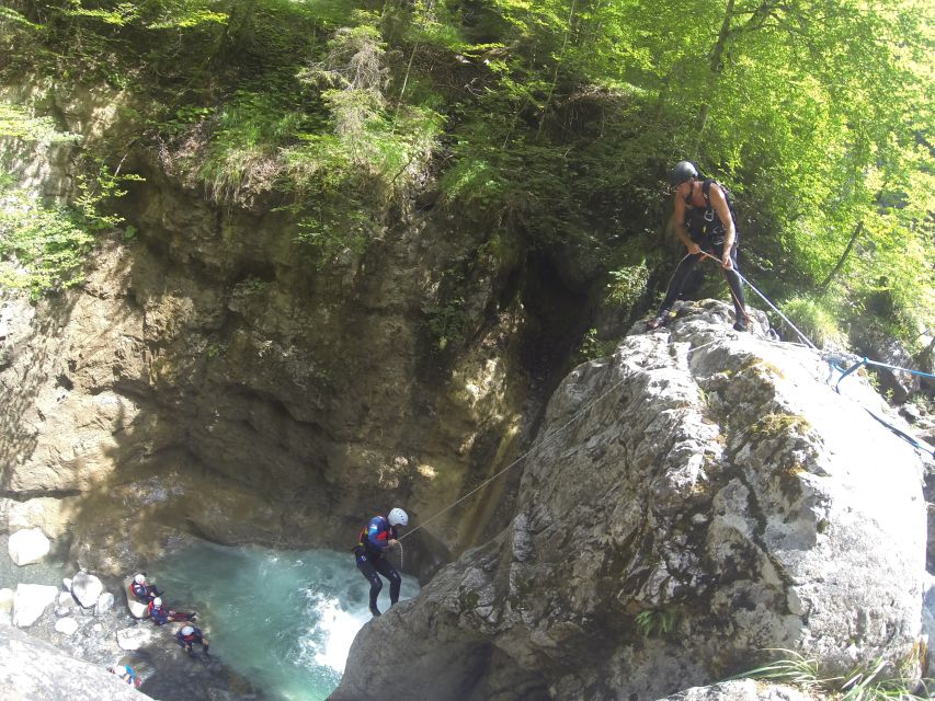 From Lucerne: Canyoning in Interlaken W/ Return Transfer - Important Information for Participants