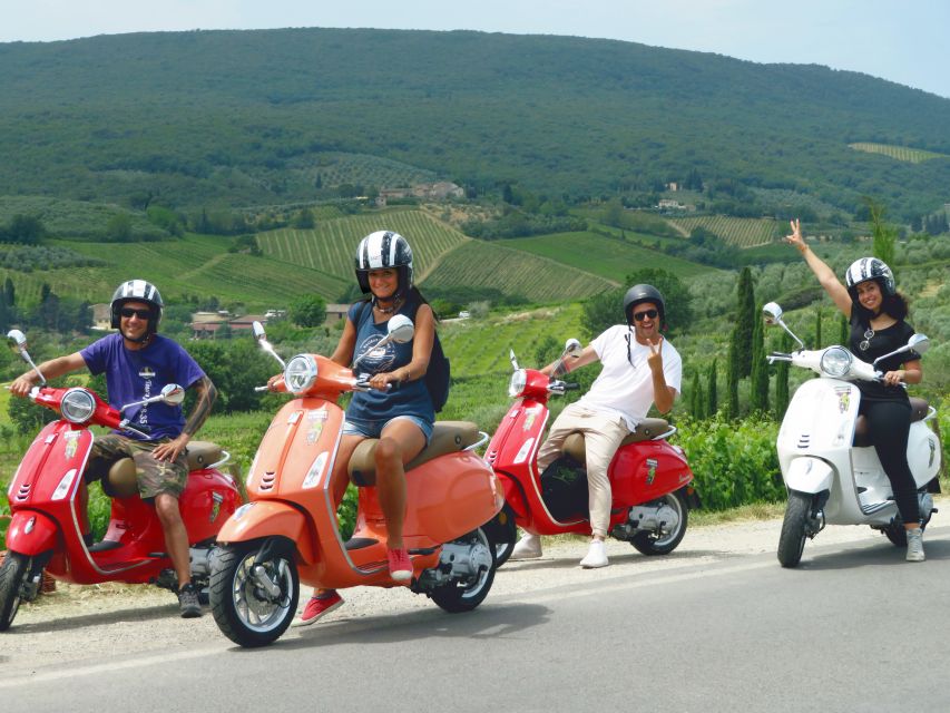 From San Gimignano: Chianti Half-Day Vespa Tour With Lunch - Inclusions Provided