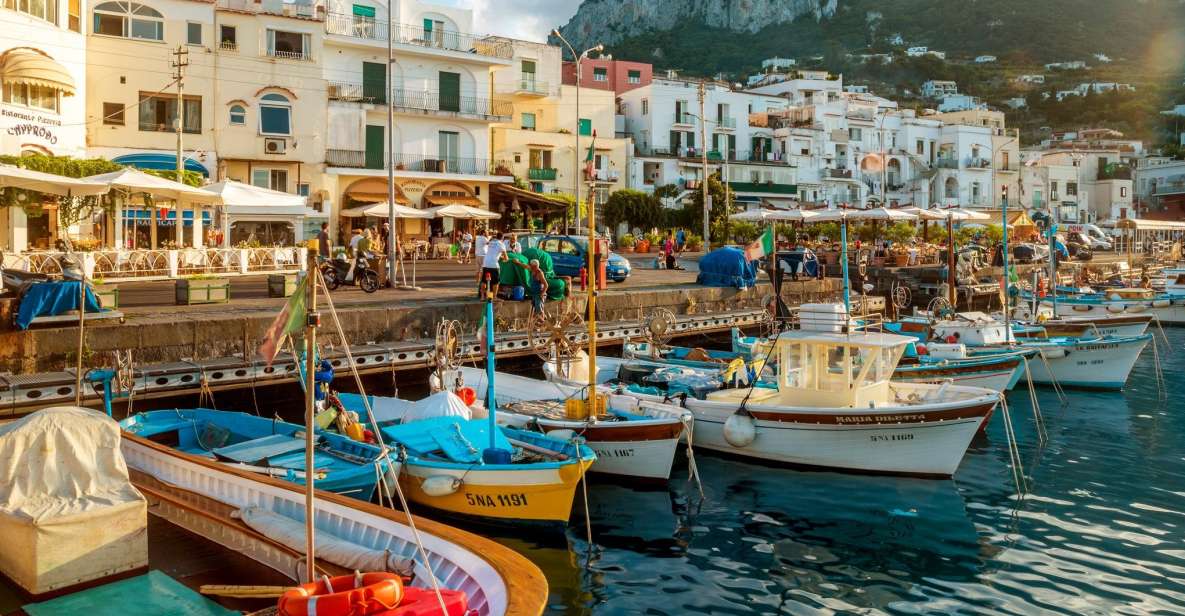 From Sorrento: Capri & Blue Grotto by Boat and Anacapri - Meeting Point