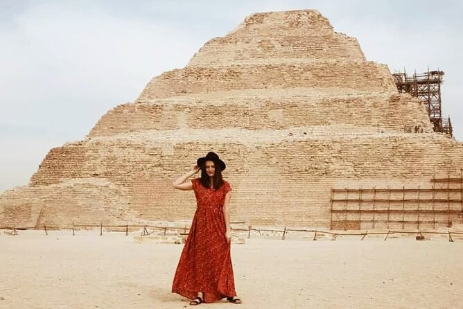 Giza Pyramids, Memphis, Sakkara, Dahshur Pyramids & El Khan Bazaar-Private Tour - Tour Itinerary Overview