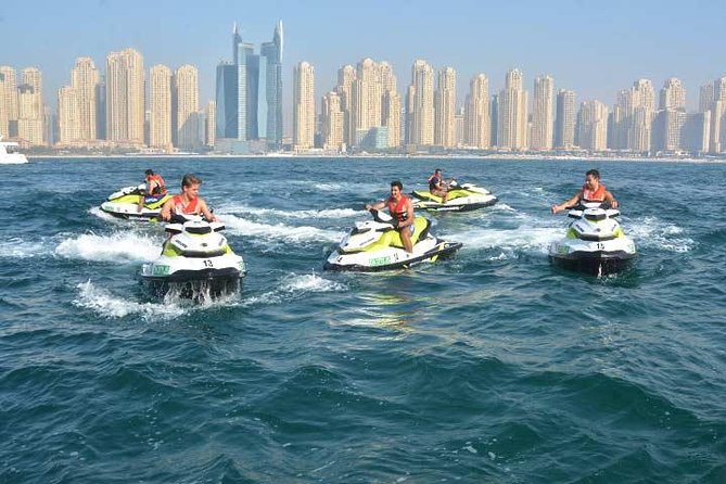 Go on a Jet Ski Safari Adventure to Burj Al Arab, Palm Jumeirah and Dubai Marina - Explore Burj Al Arab