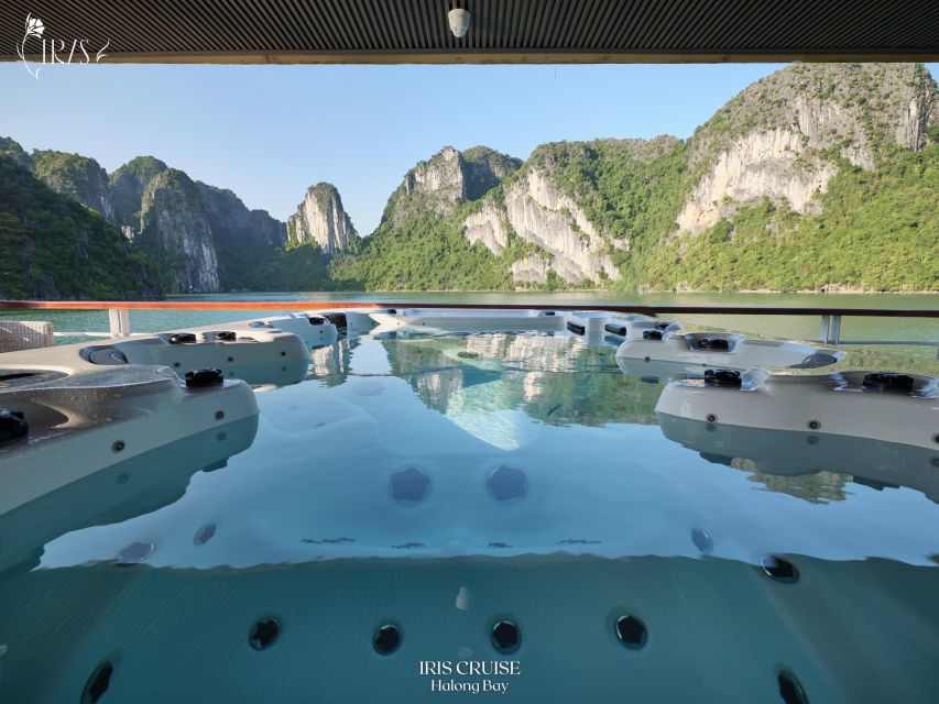 Ha Long Bay: Luxury Day Cruise, Caves, Jacuzzi, Buffet Lunch - Safety Briefing and Scenic Views