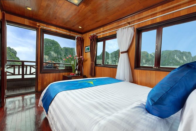 Halong Bay Deluxe Cruise 2 Days/ 1 Nights: Full Meals, Kayaking & Swimming - Itinerary for 2 Days/1 Night