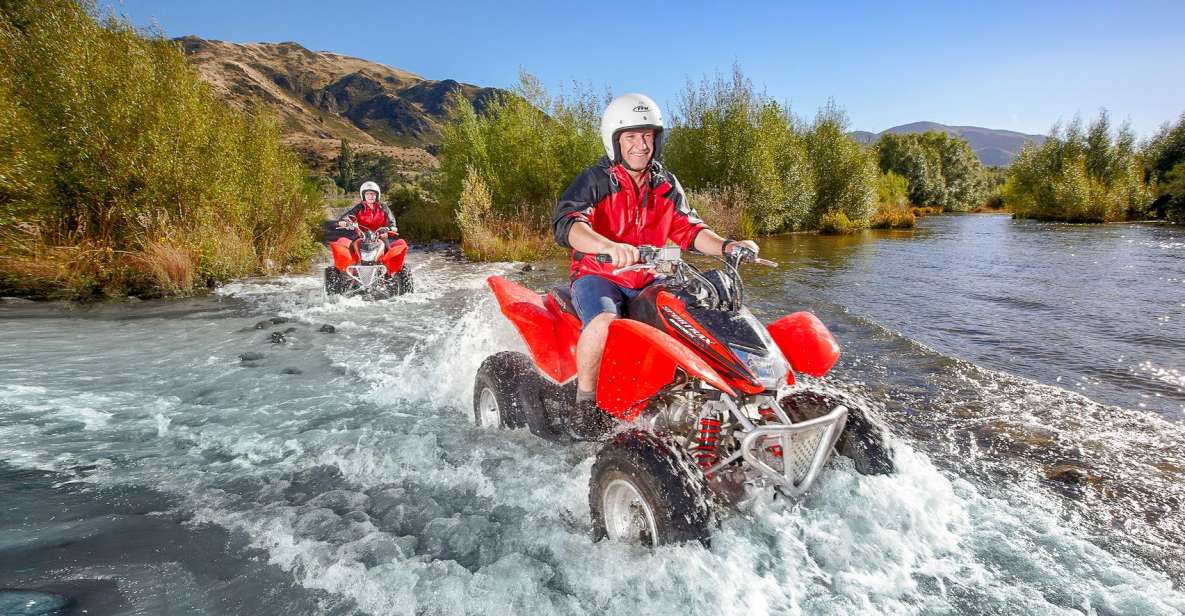Hanmer Springs 2-Hour Quad Bike Safari - Age Requirement and Gift Option