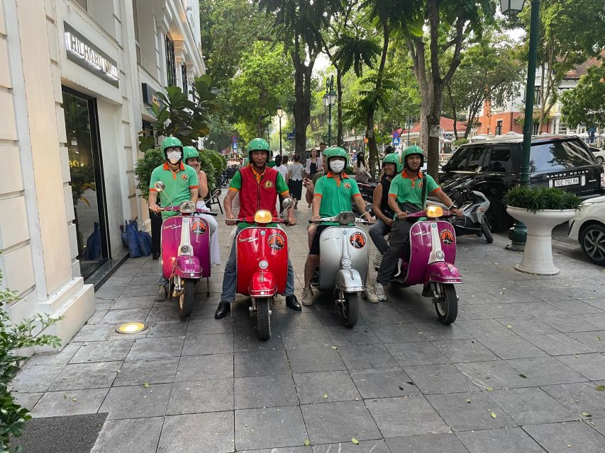 Hanoi 4.5-Hour Vespa Tour City Tour - Additional Information