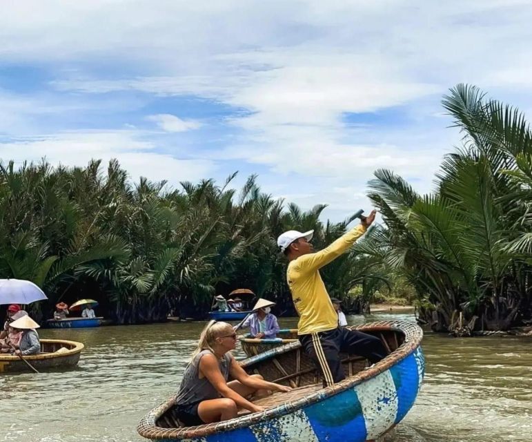 Hoi An Bamboo Basket Boat Ride in Water Coconut Forest - Activities