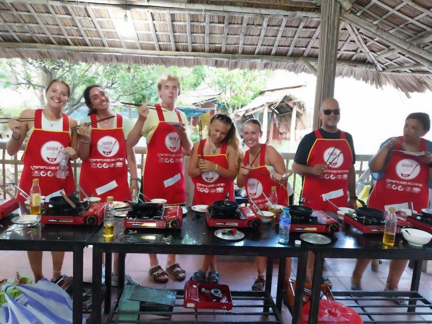 Hoi An Cooking Class, Basket Boat & My Son Sanctuary Sunset - Overview of the Activity Description