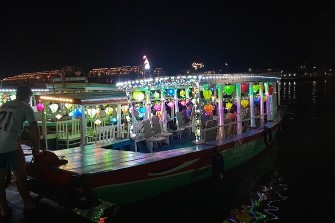 HoiAn Small Boat By Night on Bach Dang River - Last Words