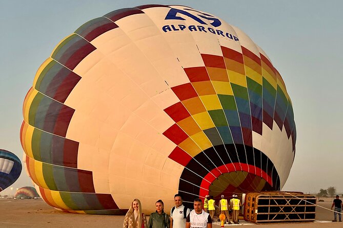 Hot Air Balloon Breakfast Horse Quad Dune Bashing Sand Boarding - Common questions