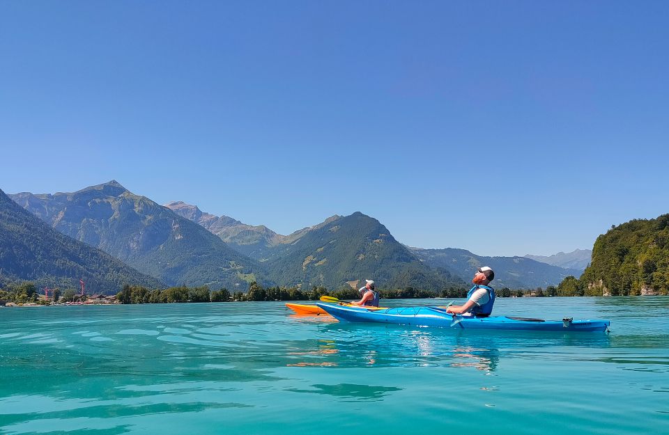 Interlaken: Kayak Tour of the Turquoise Lake Brienz - Tour Highlights