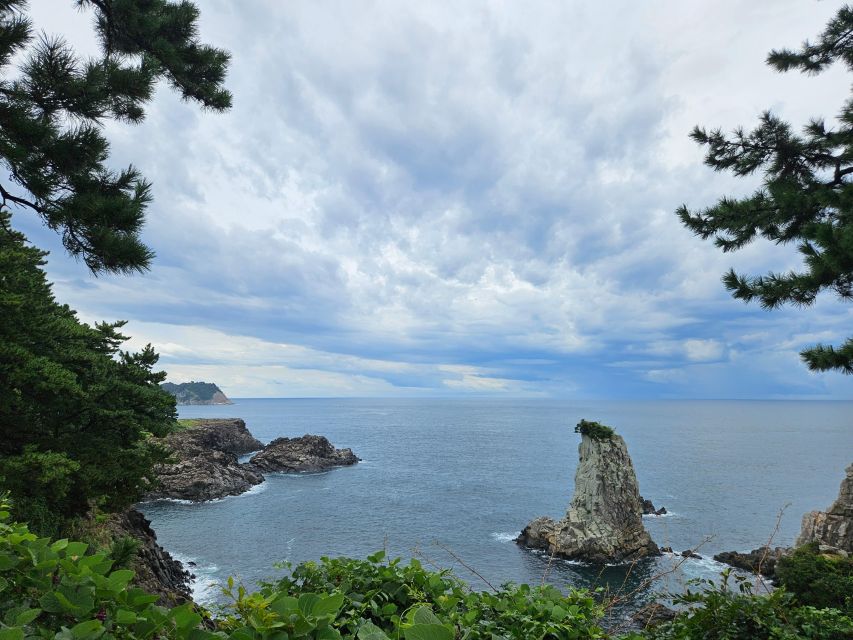 Jeju Island Southern UNESCO Day Tour With Lunch Included. - Waterfall Cascading Into the Sea