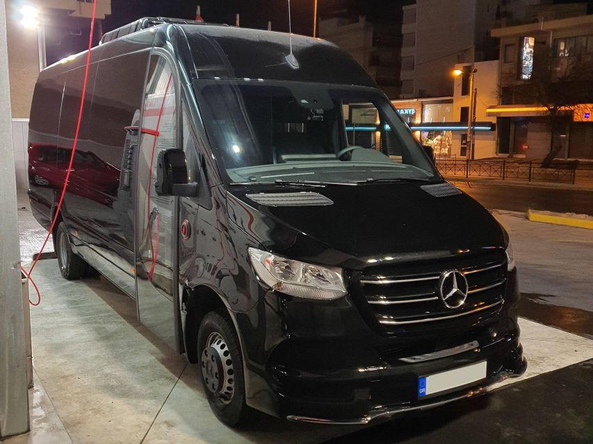 Katakolo to Athens Easy Van Transfer - Booking Information