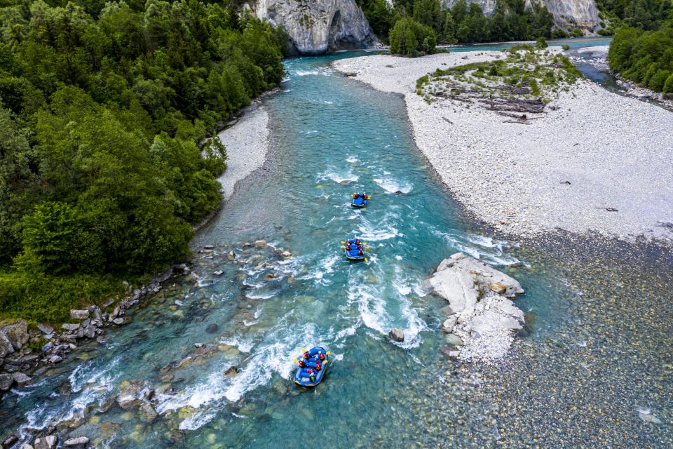 Laax, Flims, Ilanz: Vorderrhein Rafting (Half Day) - River Rafting Adventure