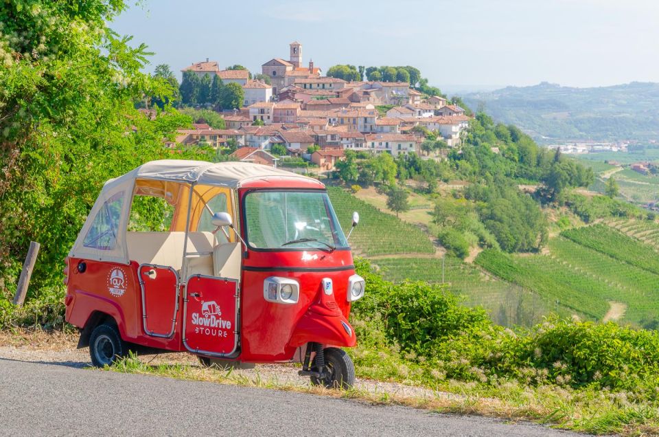 Langhe Tour by Ape With a Delicious Barolo Wine Tasting - What to Expect