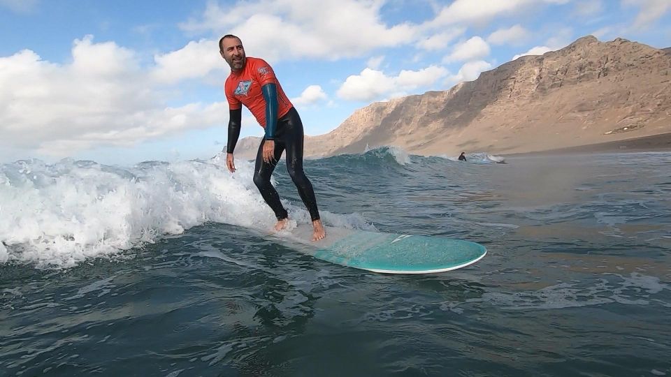 Lanzarote: Longboard Surf Lesson on Famara Beach All Levels - Price and Customer Reviews