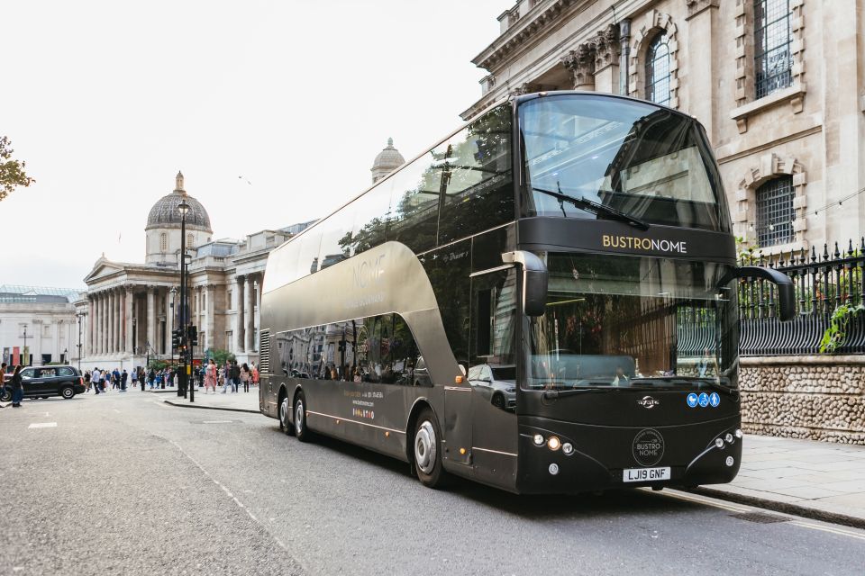 London: 6-Course Luxury Dinner Bus Tour - Important Information and Guidelines